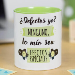 ¿Defectos yo? Ninguno, lo mío son efectos especiales