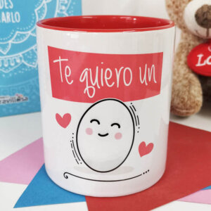 Taza Te quiero un huevo