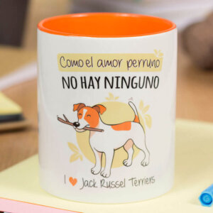 Taza Como el amor perruno no hay ninguno - I love Jack Russel Terriers