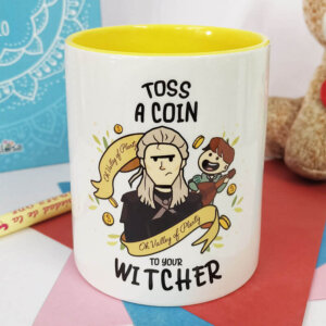 Taza Toss a coin to your witcher - (The Witcher)