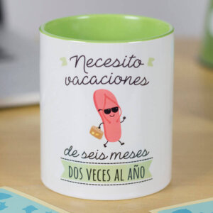 Necesito vacaciones de seis meses dos veces al año