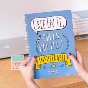 Cuaderno Cree en ti, sabes que eres insuperable - A4